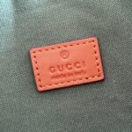 GUCCI 26S GIGLIO TOP HANDLE BAG 27 IN WARM BEIGE AND BROWN CANVAS - Image 6