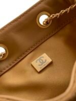 CHANEL 25S HOBO BAG 30 IN BROWN SUEDE WITH GOLD HARDWARE - Image 18