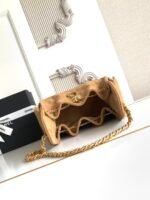 CHANEL 25S HOBO BAG 30 IN BROWN SUEDE WITH GOLD HARDWARE - Image 19