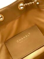 CHANEL 25S HOBO BAG 30 IN BROWN SUEDE WITH GOLD HARDWARE - Image 10