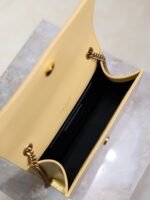 YSL 25S KATE BAG 20 IN GOLD METALLIC CALFSKIN GOLD HARDWARE - Image 4