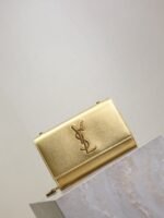 YSL 25S KATE BAG 20 IN GOLD METALLIC CALFSKIN GOLD HARDWARE - Image 8