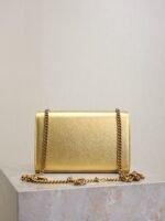 YSL 25S KATE BAG 20 IN GOLD METALLIC CALFSKIN GOLD HARDWARE - Image 2