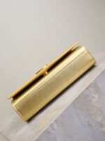 YSL 25S KATE BAG 20 IN GOLD METALLIC CALFSKIN GOLD HARDWARE - Image 5