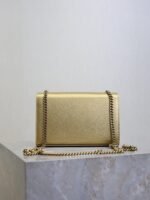 YSL 25S KATE TASSEL 20 IN GOLD METALLIC CALFSKIN GOLD HARDWRE - Image 19