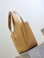YSL 25S LE 5 À 7 BEA 50 IN DARK CARAMEL CALFSKIN GOLD HARDWRE - Image 5