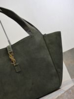 YSL 25S LE 5 À 7 BEA 50 IN DARK OLIVE SUEDE GOLD HARDWRE - Image 10