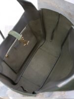 YSL 25S LE 5 À 7 BEA 50 IN DARK OLIVE SUEDE GOLD HARDWRE - Image 4