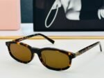 MIU SUNGLASSES IN RECTANGULAR ACETATE 646116 - Image 7