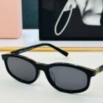 MIU SUNGLASSES IN RECTANGULAR ACETATE 646116 - Image 12