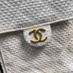 CHANEL 26S HOBO BAG 30 IN OFF-WHITE WOVEN SYNTHETIC FIBER - Image 6