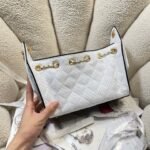 CHANEL 26S HOBO BAG 22 IN OFF-WHITE WOVEN SYNTHETIC FIBER - Image 13