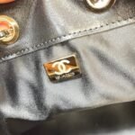 CHANEL 26S HOBO BAG 30 IN BLACK SMOOTH CALFSKIN - Image 8