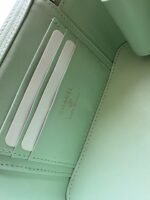 CHANEL 25S VANITY BAG 17 IN MINT GREEN CAVIAR LEATHER - Image 8