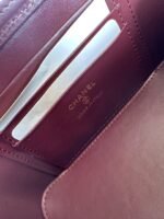 CHANEL 25S VANITY BAG 17 IN DARK RED CAVIAR LEATHER WITH GOLD HARDWARE - Image 8