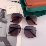 SQUARE FRAME SUNGLASSES G3142 IN ACETATE AND METAL - Image 14