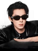 OVAL FRAME SUNGLASSES G0111 IN ACETATE - Image 17