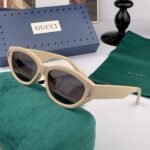 OVAL FRAME SUNGLASSES G0111 IN ACETATE - Image 11
