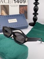 OVAL FRAME SUNGLASSES G0111 IN ACETATE - Image 5