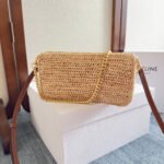 MULTIPOCHETTE BAG 23 IN BROWN RAFFIA - Image 10