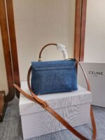 TEEN NINO BAG 20.5 IN DENIM TRIOMPHE KELLY - Image 2
