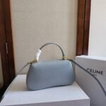 TEEN LOLA TRIOMPHE BAG 20 IN COOL GRAY BLUE CALFSKIN - Image 10