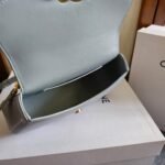 TEEN LOLA TRIOMPHE BAG 20 IN COOL GRAY BLUE CALFSKIN - Image 4