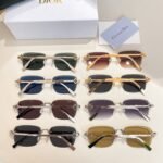 MONTAIGNE SUNGLASS CD DIAMOND S11U IN METAL - Image 10