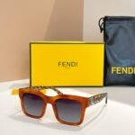 ROMA SQUARE FRAME SUNGLASSES FFF0053 IN ACETATE - Image 10