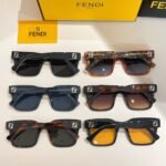 ROMA SQUARE FRAME SUNGLASSES FFF0053 IN ACETATE - Image 8