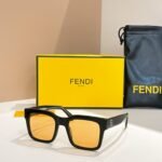 ROMA SQUARE FRAME SUNGLASSES FFF0053 IN ACETATE - Image 6
