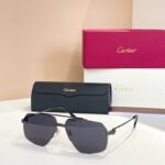 PREMIÈRE PILOT FRAME SUNGLASSES CT0426 IN METAL - Image 13