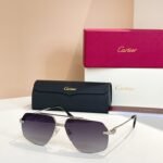 PREMIÈRE PILOT FRAME SUNGLASSES CT0426 IN METAL - Image 5