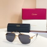 PREMIÈRE PILOT FRAME SUNGLASSES CT0426 IN METAL - Image 17