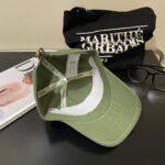BASEBALL CAP MODEL 650700 IN GREEN COTTON - Image 6