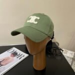 BASEBALL CAP MODEL 650700 IN GREEN COTTON - Image 8