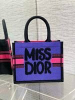 BOOK TOTE 26 CM IN COLORFUL CANVAS 226509 - Image 11