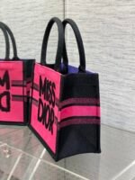 BOOK TOTE 26 CM IN COLORFUL CANVAS 226509 - Image 3