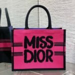 BOOK TOTE 36 IN CERISE RED MIX MINSK PURPLE CANVAS 226510 - Image 10