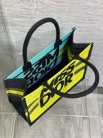 MEDIUM BOOK TOTE 36 IN COLORFUL CANVAS 226513 - Image 3