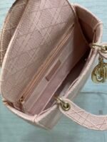 SMALL 24 LADY BAG IN PASTEL PINK CANVAS - Image 18