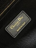 SMALL 24 LADY BAG IN BLACK CANVAS - Image 16
