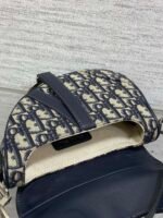 SADDLE 19 BAG WITH STRAP BLUE OBLIQUE JACQUARD - Image 17