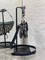 SADDLE 19 BAG WITH STRAP BLUE OBLIQUE JACQUARD - Image 15
