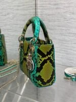 MINI 17 LADY BAG IN COLORFUL SNAKESKIN PATTERN LAMBSKIN 225963 - Image 11