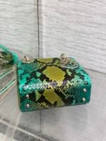 MINI 17 LADY BAG IN COLORFUL SNAKESKIN PATTERN LAMBSKIN 225963 - Image 15