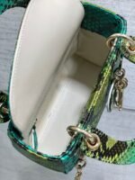 MINI 17 LADY BAG IN COLORFUL SNAKESKIN PATTERN LAMBSKIN 225963 - Image 8