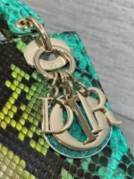 MINI 17 LADY BAG IN COLORFUL SNAKESKIN PATTERN LAMBSKIN 225963 - Image 7