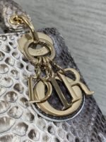 MINI 17 LADY BAG IN WHITE MIX BLACK SNAKESKIN PATTERN LAMBSKIN - Image 4