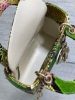 MINI 17 LADY BAG IN COLORFUL SNAKESKIN PATTERN LAMBSKIN 225975 - Image 16